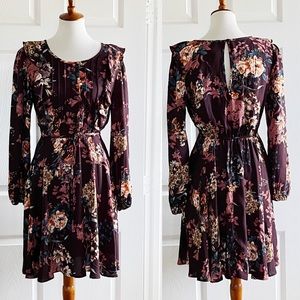 Xhilaration fit & flare floral dress